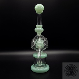 [TG#15] MINT RECYCLER WATER PIPE
